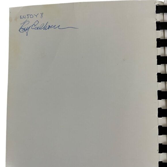 Pretty Faire Eats Cookbook by Dr Ray Calhoun Blue Ribbon Winners 1991 - Picture 4 of 14